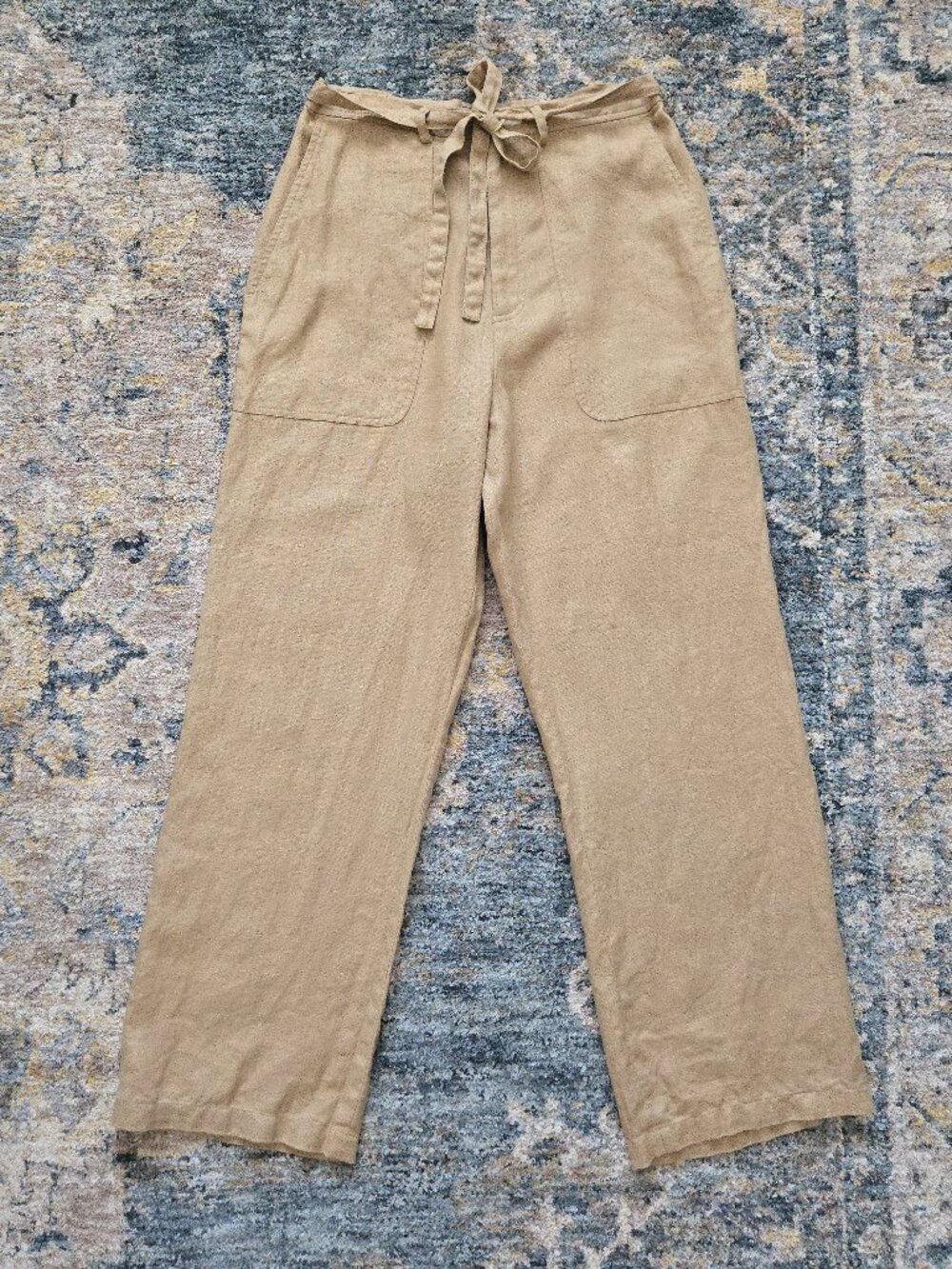 Banana Republic Linen Wide-Leg Pants
